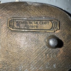 Baseball Belt Buckle 1978
