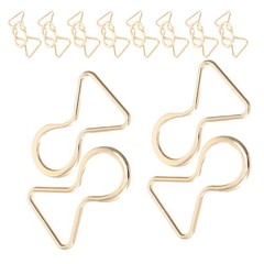 10 Pairs Belt Buckle Crafts Suspender Alloy Clothing Accessories