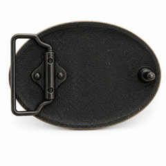 CSA Bronze Plated Metal Belt Buckle Civil War Confederate Reenactment Gear