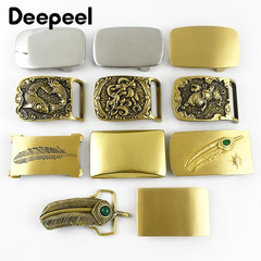 1Pc 39/40Mm Stainless Steel Pure Brass Belt Buckles for Men&rsquo;S 37-38Mm Strap DIY