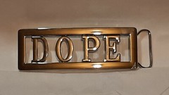DOPE Custom Personalized Name Belt Buckle -Put your name or word on Buckle