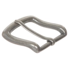 1 1/2&Prime; (38 mm) Nickel Free Single Prong Square Belt Buckle