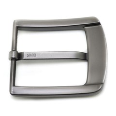 Edelstahl-Dornschließe für Herren Ledergürtel Ersatz Snap On 40mm Chrome