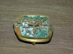 VINTAGE 3 1/4&Prime; ACROSS 1982 UNITED STATES MARINE CORPS FIRST TO FIGHT BELT BUCKLE