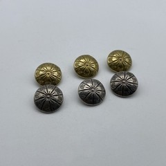 Brass Round Sewing Button Clothing Classic Button DIY lot