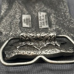 VTG 1981 Alaska Belt Buckle Wildlife Deer Eagle Mountain Western Bergamot Brass