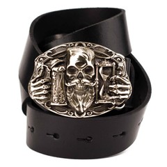 German silver belt buckle Beer, Beer fans buckle, Beer and Skull belt buckle