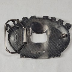Beer Pong Champ Belt Buckle Bottle Opener Novelty Funny Frat Party Animal Trophy
