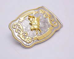 69*50MM Inner 40MM ROCK BULL RIDE RODEO RODEO COWBOY TEXAS WESTERN SHINE BELT BU