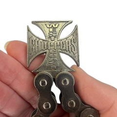 West Coast Choppers Belt Buckle Chain Link Bottle Opener