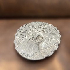 Harley-Davidson Vintage Buckle 70s-80s Harley RainTree Bald Eagle head x 2