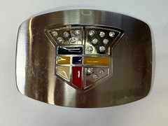 Cadillac Logo?? Emblem with Rhinestone Bling Vintage Belt Buckle