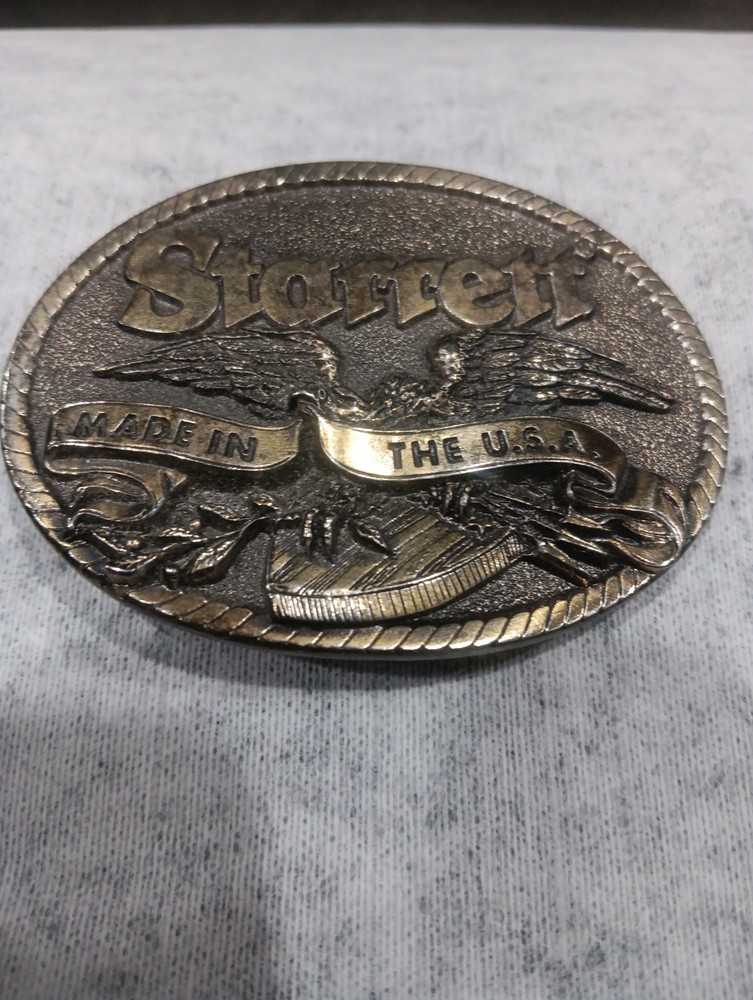 Starrett Belt Buckle Made in U.S.A. New Old Stock , Its Heavy And Sexy