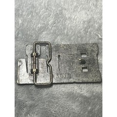 Vintage BILL Brass Tone Letter Belt Buckle ROYP Western Name Initial Retro