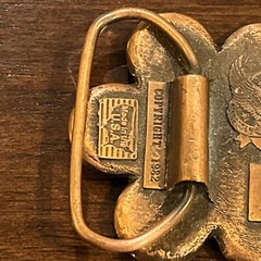 The Great American Buckle Company US Coins Metal Belt Buckle #1037 Coins