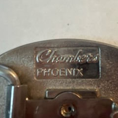 Chambers Men&rsquo;s Western Oval Floral Engraved Metal Belt Buckle Gold Plated Cowboy