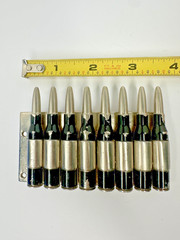 Gun Bullet&rsquo;s Shell Casing Chain Belt Buckle