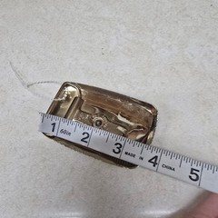 Vintage Western Horse Head Belt Buckle Brushed Brass Tone Equestrian Rodeo Style