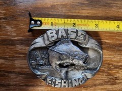 Bass Fishing Belt Buckle