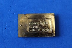 Buckle X-Change X Change Exchange Belt Buckle Insert Initial Letter R Buxton Co