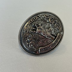 Ariat Youth Western Belt Buckle Bull Rider Rodeo Champion Kids