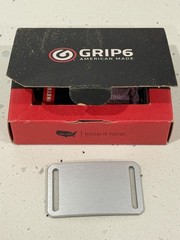 Grip6 Belt & Buckle Separates, Choose 3x Belt / Buckle, BNIB