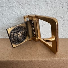 Vintage Texaco 1985 National Truck Rodeo Belt Buckle