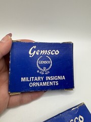 Vintage Gemsco Insigna Gear Belt Buckle Uniform USA Collectible Pair ***