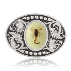 Belt Buckles Men Native American Western Cowboy Belt Buckles Rodeo Scorpion
