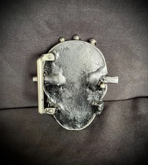 “Diseased” Skull Belt Buckle Archive 2007-09 Reworked 2026 OOAK Darren McNeese