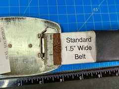 Cadillac Logo?? Emblem with Rhinestone Bling Vintage Belt Buckle