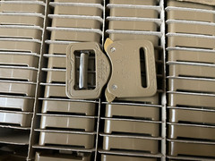 AustriAlpin 25mm / 1&Prime; Cobra Pro Style Buckle Coyote Brown FY25CVF Belt Clip