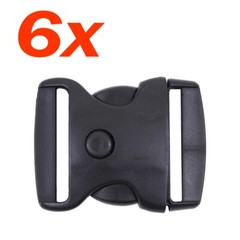 6pcs Triple Retention Buckle 2&Prime; Wide Replacement Buckle For Tactical Duty Belt