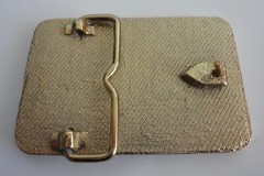 Vintage DMI DART MART INTERNATIONAL Metal Belt Buckle~Darts