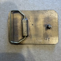 Vintage 70’s Brass WM WHITE Trucks MOTOR Company Trucker Belt Buckle ( Volvo )