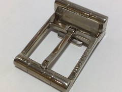 BVLGARI Signed MEN’S METAL BELT BUCKLE