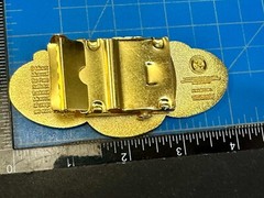 Battletoads June 2017 Loot Crate Gaming Exclusive Nes Gold Tone Belt Buckle