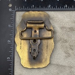 Vintage Hit Mid-State Roof Deck Co. Line USA Belt Buckle