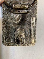 1988 BASS BASS ANGLERS SPORTSMAN SOCIETY BELT BUCKLE – HEAVY – BOX GW 1