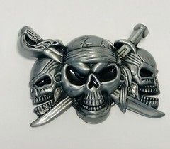 New Belt Buckle 3D Removable High Quality Cowboy Men