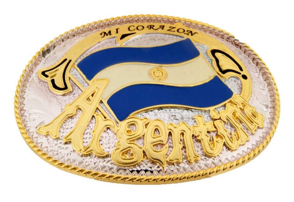 Flag Belt Buckles Men Unisex Metal Silver Gold Women North South America Us New