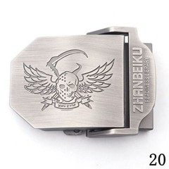 25 Style 38mm 3d Skull Men Belt Buckle Automatic Buckles Metal For Strap Girdle