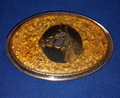 VTG Beaver Buckle Company Belt Buckle – Bass And Horse – Handcrafted Made In USA
