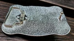 NEW 3-D BULL HEAD LONG HORN SILVER GOLD WESTERN RODEO COWBOY BELT BUCKLE