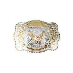 1 1/2&Prime; Big Gold Eagle Western Belt Buckle – Style 1. 5 1/2&Prime; x 3 7/8&Prime;.