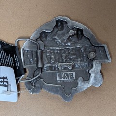 Marvel Heroes & Villains Brass Belt Buckle – Flip Design – New w/ Tags