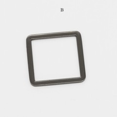 1pc Solid Metal Belt Buckle 45 mm Square Replacement Buckle for Backpack Bag DIY