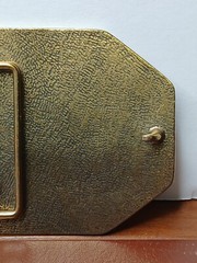 Vintage Avon Train Railroad 3D Brass Metal? Belt Buckle