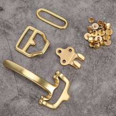 High Quality Brass Belt Buckle For Collar Or Belt Accessories Excellent