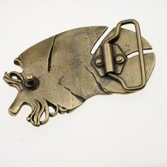 Belt Buckle Spring, Antique Brass, Heavy Duty, Classic, Elegant Design High Quality